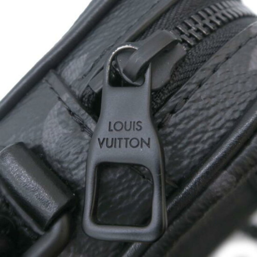 Louis Vuitton Monogram Eclipse Black Pochette Vol… - image 8